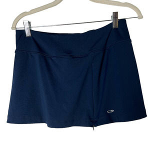 Champion Skort in Dark Blue with a Side Zipper Size Small